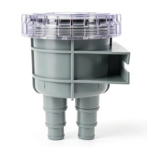 FLEXMAN Raw Sea Water Filter, Raw Cooling Water Intake Basket Strainer with Removable Transparent Shell for Engines, Hydraulic Coolers, Ships, Sailboats-0