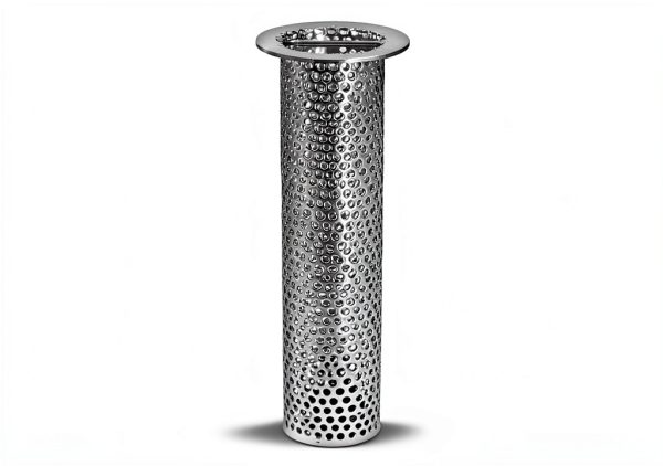 2 inch Floor Drain Strainer 8 inch Tall 316 Stainless Steel by-0