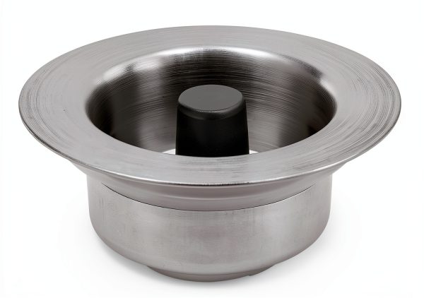 Anti-Clogging Basket Strainer Lidhujnk Silver ABS Steel Pop-Up Stopper-1