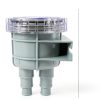 FLEXMAN Raw Sea Water Filter, Raw Cooling Water Intake Basket Strainer with Removable Transparent Shell for Engines, Hydraulic Coolers, Ships, Sailboats-6