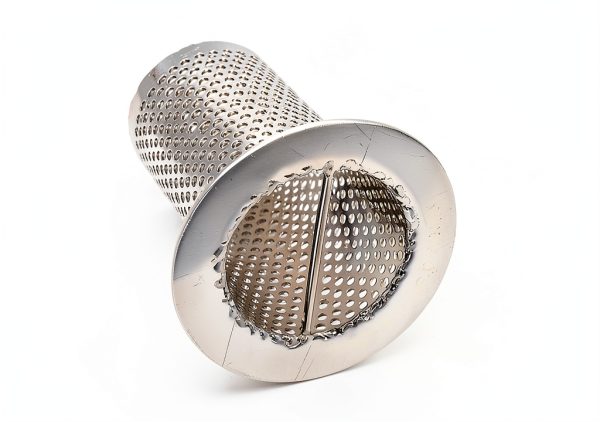 Commercial Floor Drain Strainer 3in Drain Net 4in Tall Stainless Steel-5