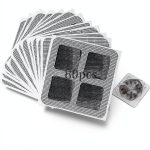 Grantirmse Einweg Filterflicken, Grantirmse Disposable Filter Patches, Grantirmse Drain Mesh Stickers, Grantirmse Upgrade Disposable Floor Drain Filter Stickers, for Bathroom Kitchen (20)-0