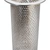 Floor Drain Strainer DrainNet 8" Tall Perforated Stainless Steel-0