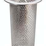 Floor Drain Strainer DrainNet 8" Tall Perforated Stainless Steel-0