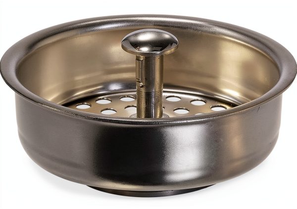 Kitchen Sink Strainer Style 3.5 Inch Stainless Steel Basket by qdyzpp-2